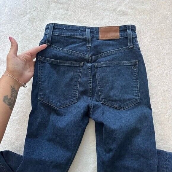 Madewell Curvy High-Rise Skinny Jeans in Hayes Wash Size 24 - Picture 11 of 14